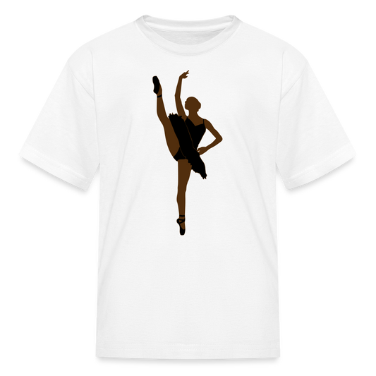 Ballerina  T-Shirt(Customizable) - white