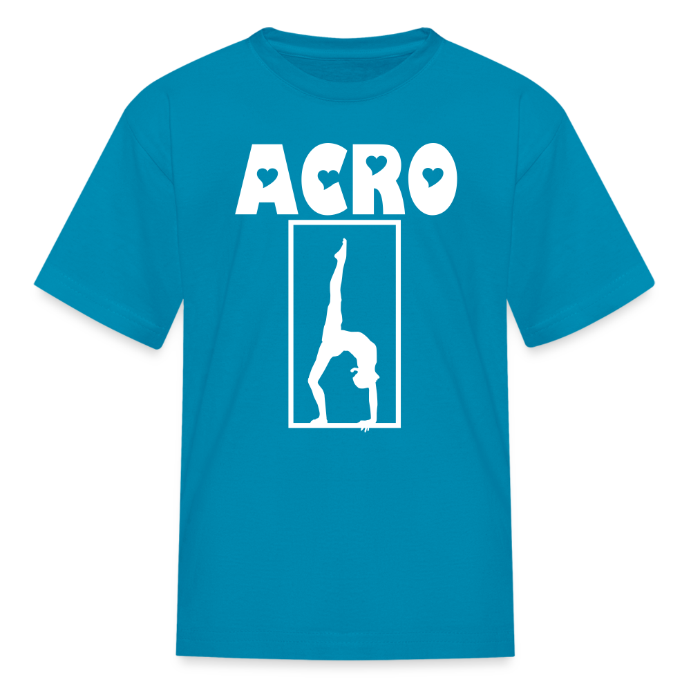 Love Acro Tee (3 colors) - turquoise