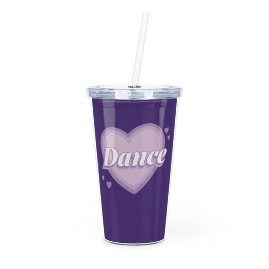 Dance Tumbler with Straw